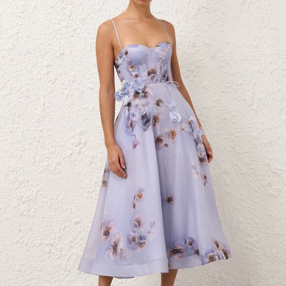 Zimmermann HYPNOTIC Spaghetti Strap Maxi Dress - Picture 9 of 16